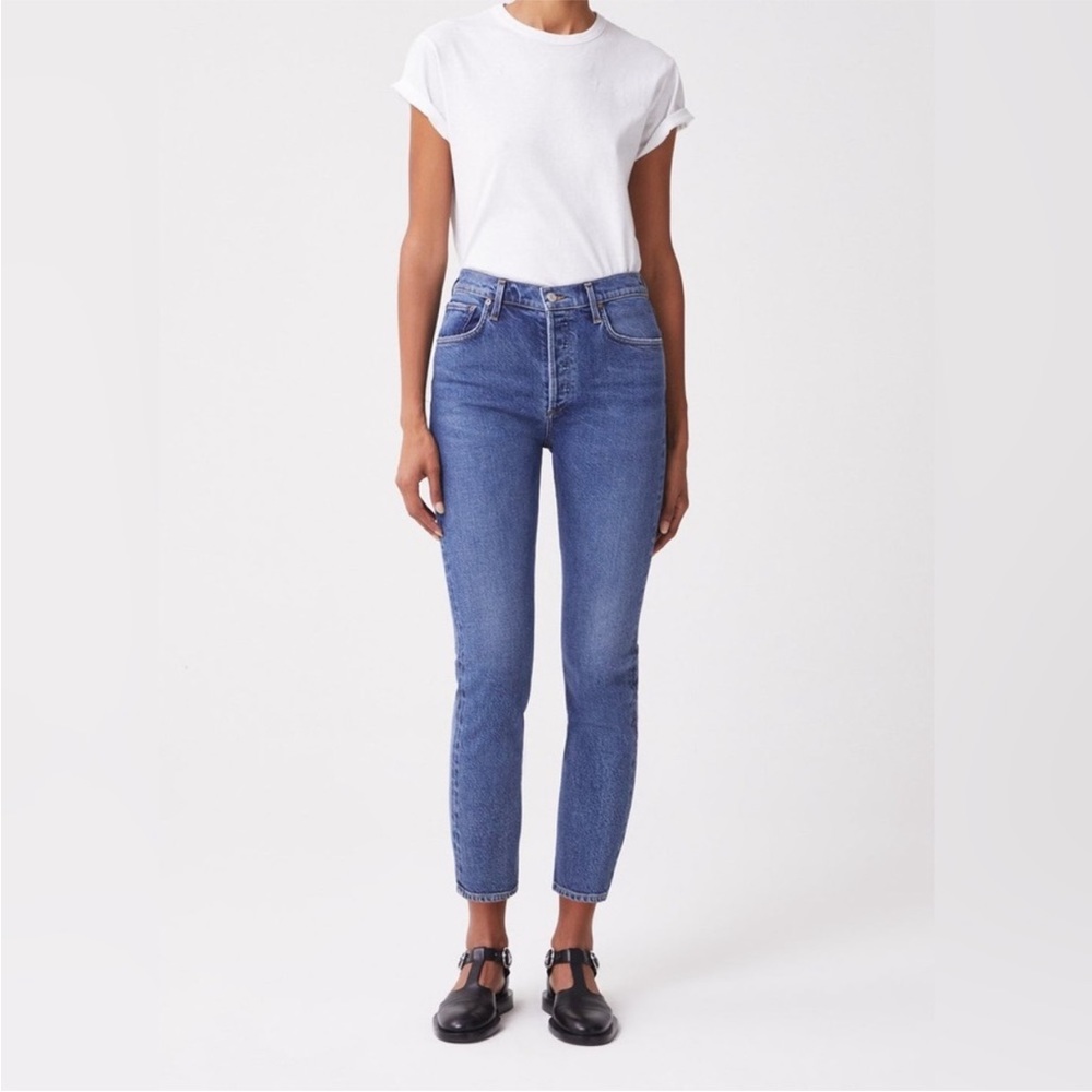NWT! Agolde Riley jeans - Picture 2 of 16